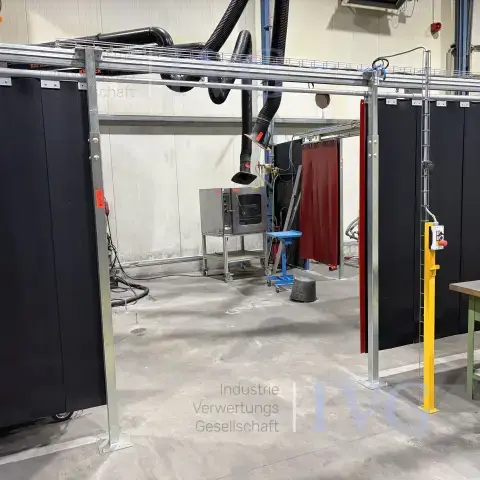 Cabina di saldatura automatica