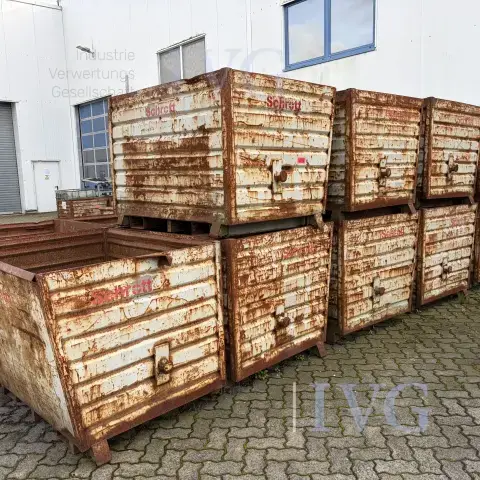 Lot de seaux à copeaux