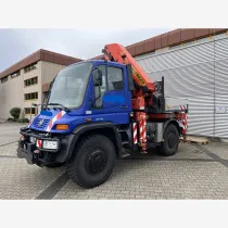Unimog U500 rakodódaruval