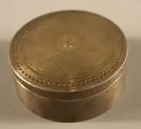 Pastillero Biedermeier de la primera mitad del siglo XIX, alemán