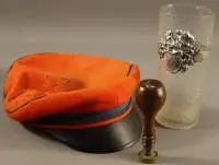 Tres piezas de studentika, finales del siglo XIX, alemán