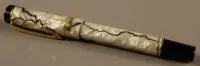 Parker Duofold Centennial vulpen, wit parelmoer, 2e helft 20e eeuw, Duits