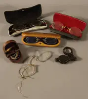 Gafas y más, primera mitad del siglo XX, alemán
