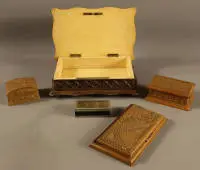 5 cajas de distintos tipos, Imperio Alemán hasta 1930
