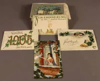 Lot 86 wenskaarten en meer, begin 20e eeuw, Duits