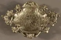 Cuenco decorativo de historicismo, segunda mitad del siglo XIX, alemán