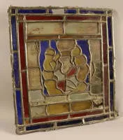 Vetrata medievale datata 1606, Germania centrale
