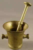 Mortero de dos asas, centro de Alemania hacia 1830-50