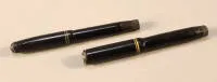 Deux stylos à piston des années 1950-1960, RDA