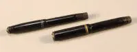 Dos plumas estilográficas de émbolo de los años 50-60 del siglo XX, RDA