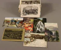Lote 156 postales Harz, 1900-1955