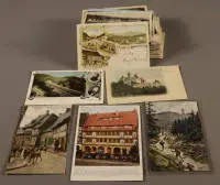 Lote 110 postales Harz, 1900-1955