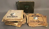 Collection d'environ 50 disques shellac, première moitié du 20e siècle, allemand