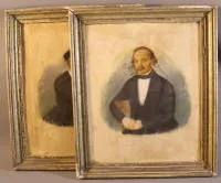Dva berlinska okvira oko 1830., srednjonjemački