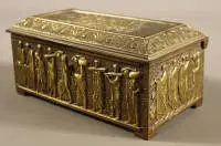 Jugendstil-schatulle van Erhard und Söhne, begin 20e eeuw, Duits