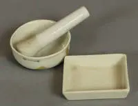 KPM Berlin sceptermerk, apothekersset rond 1900