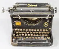 Schrijfmachine "Ideal", jaren 1920-1930, Duits