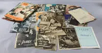 Lot bioscoopprogramma's, ca. jaren 40-60, 47 stuks, Duits