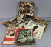 Lot filmprogramma's, ca. 100 stuks, jaren 30-50, Duits