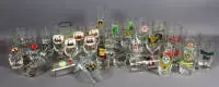 Verzameling - 33 DDR bierglazen uit de 20e eeuw