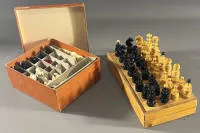 Pièces d'échecs, milieu à seconde moitié du 20e s., probablement allemand