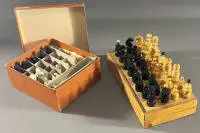 Pièces d'échecs, milieu à seconde moitié du 20e s., probablement allemand