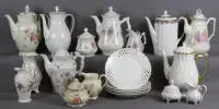 Lot de porcelaine décorative de divers types, première moitié du 20e s., allemand