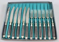 Ménagère de table six personnes vers 1900, allemande