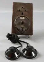 Lot régulateur et casque vers 1940-1950 du 20e siècle, allemand