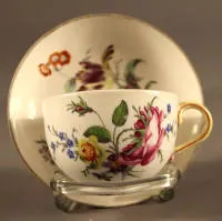 Tasse de vitrine Höchst, allemande vers 1770