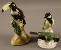 Porcelænsdyrefigurer, første halvdel af 20. årh., tyske