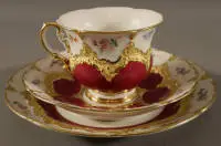 Tasse de vitrine, marque aux épées Meissen, premier tiers du 20e s., allemand