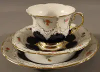 Tasse de vitrine, marque aux épées Meissen, premier tiers du 20e s., allemand
