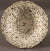 Meissen, marque aux épées, coupe décorative, années 1920, allemand