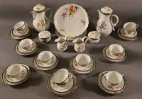 Schwerter品牌迈森，12人咖啡具，20世纪上半叶，德国