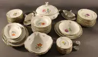 Service de table Meissen pour 12 personnes, première moitié du 20e siècle, allemand