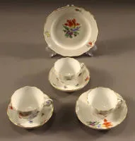 Trois services Meissen, début des années 1920, Saxe