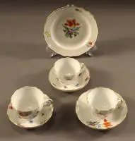 Tri meissenske garniture, početak 1920-ih, Saska