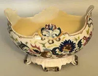 Majolica bootje, historisme omstreeks 1900