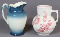 Twee waterkannen, historisme circa 1890-1910, Duits