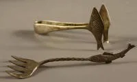 Service à poisson en argent, seconde moitié du XIXe siècle, Angleterre, allemand