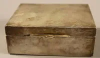 Sølvcigaretetui, 1930'erne, tysk
