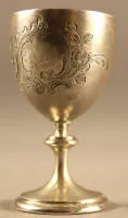 Coquetier en argent, début du 20e s., allemand