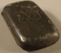 Portasigarette in argento, storicismo ante 1900, tedesco