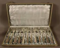 12 fourchettes à gâteau, années 1920, allemandes