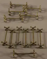 Lot de 12 porte-couteaux vers 1920, Allemagne du Nord