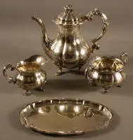 Pièce maîtresse à café en argent de qualité, début du 20e s., Danemark