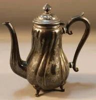 Historistische koffiepot, Duits, rond 1900