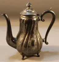 Historistische koffiepot, Duits, rond 1900