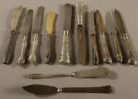 不同时期的切肉刀，德国，约1880-1920年
